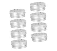 FIXOSHEE 8pcs Aluminum Dog Nose Containers for Scent Training with Capacity Nose Work Tins for Dog Scent Work Equipment Breed-specific Identification for Reliable Canine Training