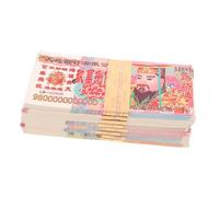 FIXOSHEE 8PCS Ancestor Money Double Sided Traditional Chinese Paper Currency for Funeral Worship Sacrificial Ceremonies with Lifelike Patterns and Prosperity Symbolism