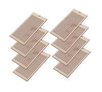 FIXOSHEE 8Pcs DIY Wooden Bookmarks for Cross Stitch Embroidery Blank Craft Book Marks for Adults for Decoration