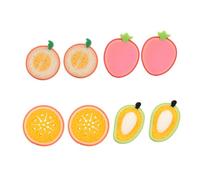 FIXOSHEE 8pcs Kids Baby Bath Sponge Fruit Shape Exfoliating Shower Sponges for Children Gentle Skin Care and Bath Time Fun in UK