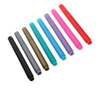 FIXOSHEE 8pcs Metallic Marker Pens Thin Tip Wine Glass Markers Shimmer for Artists Greeting Cards
