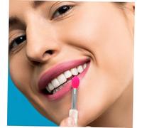 FIXOSHEE 8pcs Silicone Lip Applicators with Lids Portable Small Lipstick Brushes for Women Makeup Multi-color Soft Cosmetic Applicator Tools for Precise Lipstick Gloss Balm Application