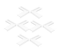 FIXOSHEE 8pcs Window Corner Protectors Soft Silicone Edge Guards Safety Bumpers for Windows and Tables Ultra-thin Anti-collision Shields for Home and Nursery Easy to Install and Remove