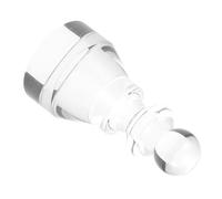 FIXOSHEE Acrylic Game Win Marker Transparent Wheel Equipment with Sturdy Pillar Base for Roulette and Poker Games Easy to Assemble and Track Progress in Spin Wheel Prize and Fortune Board