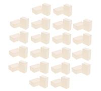 FIXOSHEE Acrylic White DIY Game Pieces for Board Games Mahjong Custom Rules Checker Chips Building Blocks for Family Party Friends