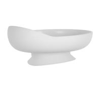 FIXOSHEE Adaptive Utensils with Suction Base Non Slip Spillproof Bowl and Bendable Cutlery for Elderly Disabled Adults Rehabilitation Aid for Self Feeding and Stable Dining White