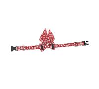 FIXOSHEE Adjustable Cat Neckband with Buckle Christmas Bowtie Soft Cotton Pet Collar for Kittens and Cats Festive Skin Friendly Neckwear for Holiday Photos and Parties