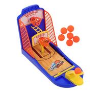 FIXOSHEE Adjustable Difficulty Tabletop Basketball Game with Finger Flick Launch for Adults Desktop Basketball Hoop for Hand Eye Coordination and Motor Skills Development
