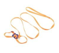 FIXOSHEE Adjustable Lizard Traction Rope Reptile Harness for Outdoor Walking Long Pet Leash for Chameleons and Small Reptiles Easy to Use Training Accessory in Orange