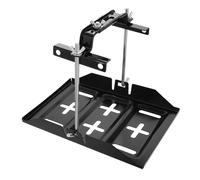 FIXOSHEE Adjustable Metal Battery Tray Clamp Kit Battery Hold Down Bracket for Cars and Boats Easy Installation Firm Support DIY Fit