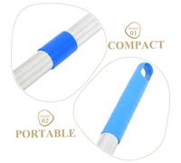 FIXOSHEE Aluminium Alloy Detachable Paint Roller Extension Pole with Threaded Design for Secure Fit Lightweight Multi-Purpose Brush Extension Rod for Ceilings Walls and High Reach Painting