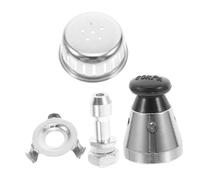 FIXOSHEE Aluminum Alloy Pressure Cooker Accessories Compatible Cooker Valve Kit with Vent Pipe Pressure Regulator Clip Gourmet Vent Cap Steam Release Valve Replacement for Various Models