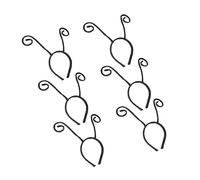 FIXOSHEE Ant Tentacle Headband Hair Accessories 6pcs Black Halloween Party Cosplay Headbands for Women and Men Costume Dress up Supplies