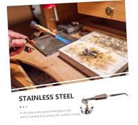 FIXOSHEE Anti-Slip Jewelry Nipper with Rebound Clamp Rotating Handheld Tweezers for Precision Work and Jewelry Making Bench-mountable Multi-Functional Tool with Bent and Straight Tips for