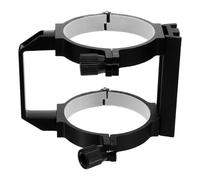 FIXOSHEE Astrophotography Metal Telescope Clamp Ring, Optical Tube Mount Saddle, Astronomical Telescope Ring Collar for Secure Mounting, Suitable for Stargazing and Lunar Observation