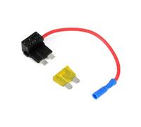 FIXOSHEE Atc Fuse Tap Medium Add A Circuit Fuse Holder Flame Retardant for Car Power Outlet Expansion and Easy Non Destructive Installation