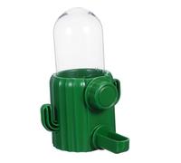 FIXOSHEE Automatic Cactus Bird Waterer for Cage Hanging Dispenser with Creative Design Continuous for Parakeets Finches Cockatiels and Small Birds