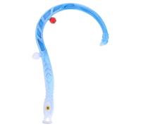 FIXOSHEE Back Massage Stick and Self Massage Tool for Trigger Point Pain Relief, Blue Acupoint Hook Massager for Neck, Shoulder, and Fibromyalgia, Household Muscle Pain Relief Equipment