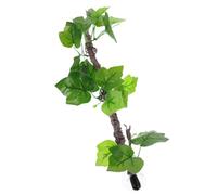 FIXOSHEE Bendable Artificial Reptile Climbing Vines for Terrariums Realistic Plastic Faux Plants Branches for Lizards Snakes Amphibians Fit for Small to Large Vivarium Decoration