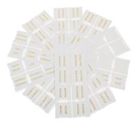 FIXOSHEE Bible Journaling Supplies 10 Sheets Leather Bible Index Tabs White Floral for Study