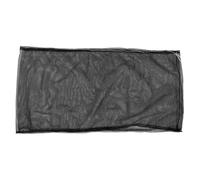 FIXOSHEE Bird Cage Cover Mesh Netting Protector Elastic Band Large Black Parrot Cage Dust Shield for Budgie Use Pet Birdcage Accessory