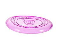 FIXOSHEE Bite-resistant Puppy Flying Disc for Dogs Soft Tpr Material Chew and Throw Plate for Outdoor Training Small Purple