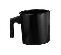 FIXOSHEE Black Thickened Wax Melting Pot for DIY Candle Making Resistant High Temperature Candle Melting Cup with Heat Resistant Handle for Safe Wax Boiling and Craft Supplies