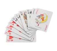 FIXOSHEE Braille Playing Cards Jumbo Impairment Large Blind Game Blind People Gadgets Deck of Cards Impaired Visually Print Learn Paper