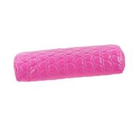 FIXOSHEE Breathable PU Leather Nail Art Hand Rest Pillow for Manicure Comfortable Hand Pad with Chic Heart Pattern Professional Nail Salon Accessory for Manicure and Pedicure Use