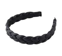 FIXOSHEE Broadside PU Leather Wide Headband for Women Plastic Hair Accessory for Festival Parties Christmas Costume Celebrations Comfortable and Stylish Hairband