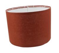 FIXOSHEE Brown Faux Linen Lampshade Replacement for Table Lamps Decorative Cover for Bedroom Living Study Accent Lighting Accessory with Elegant Texture and Warm Glow