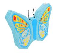 FIXOSHEE Butterfly Pinata Paper Decoration for Parties Candy Smash Festival Interactive Birthday Ornament Blue