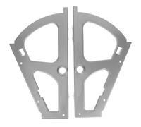 FIXOSHEE Cabinet Hinge Hardware Stainless Steel Flip Frame Drawer Hinges for Single Layer Shoe Rack with Concealed Protection Suitable for Home and Office Storage