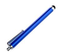 FIXOSHEE Capacitive Touch Stylus Pen Blue Aluminum Alloy and Silicone Smooth Writing for All Capacitive Touchscreens Including Smartphones and Tablets Fingerprint and Scratch Protection
