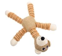 FIXOSHEE Cartoon Plush Dog Chewing for Puppies Safe and Durable Pet Interactive Teething Supplies for Playtime and Bonding with Your Furry Friend