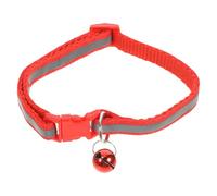 FIXOSHEE Christmas Pet Collar with Jingle Bell Red Decorative Cat and Dog Collar for Festive Holiday Use for Small to Medium Pets Random Color