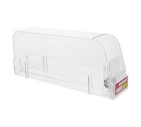 FIXOSHEE Cigarette Pusher Display Box with Transparent Cover Sturdy Cigarette Showcase Holder for Supermarket Convenience Stores Multi Use for Medicine and Candy Storage