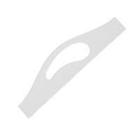 FIXOSHEE Clear Acrylic Cutting Board Handle Template for Accurate Charcuterie Board Making Reusable Woodworking Stencil Tool with Transparent Design