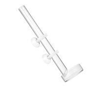 FIXOSHEE Clear Acrylic Shrimp Feeding Tube and Dish for Aquarium Fish Tank Transparent Feeder Tray with Food Capacity for Easy Observation and Reduced Feeding Frequency
