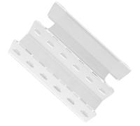 FIXOSHEE Clear Acrylic Tweezers Stand with Slots for Eyelash Extension Tools Transparent Organizer for Lash Tweezer Storage for Beauty Workstations and Makeup Storage