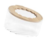 FIXOSHEE Clear Hamster Sand Bath Box with Lid Small Pet Bathroom Bathtub for Guinea Pig and Rat Easy to Assemble Transparent Sand Bath Container for Healthy and Fun Bathing Environment