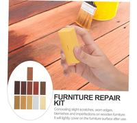 FIXOSHEE Color Laminate Floor Repair Wax Filler Sticks Kit for Scratch Removal Crack Filling Wood Countertop Restoration Melting Repair Wax for Floors Doors Furniture Pet Mark Fix