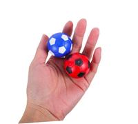 FIXOSHEE Color Mini Table Soccer Balls Plastic Replacement for Foosball Table Football Game Accessories Portable and Easy Control for School Party Prizes and Office Fun