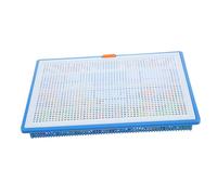 FIXOSHEE Colorful Parrot Foraging with Mushroom Nail Board Chewing and Training Accessory for Small to Medium Birds Encourages and Reduces Boredom in Caged Parakeets