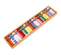 FIXOSHEE Column School Abacus for Counting Tool for Kindergarten Learning Enhances Fine Motor Skills Logical Thinking and Math Training with Safe Design