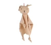 FIXOSHEE Cotton Appeasing Doll Towel Soft Double Soothing Cartoon Animal for Newborns Skin Friendly Fluffy Comfort and Sensory Development