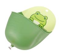 FIXOSHEE Cute Boys Potty Training Urinal Wall-Mounted Space-Saving Design Easy Detachable for Bathroom Use and Adorable Green Frog Toilet Training