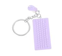 FIXOSHEE Cute Miniature Keyboard and Mouse Keychain Bag Charm for Women Tech Accessory Pendant for Backpacks Purses Car Keys Tiny Computer Ornament
