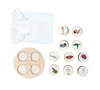 FIXOSHEE Cycle Puzzle with Growth Models Educational Cognitive Playset Showing Chicken Development Stages Safe Detailed Lightweight Learning Figures