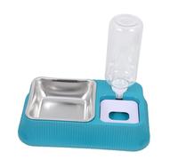 FIXOSHEE Detachable Pet Food Bowl with Automatic Water Dispenser Anti-fall and Cats Indoor Use Sturdy Safety Roman Column Style Pet Feeder
